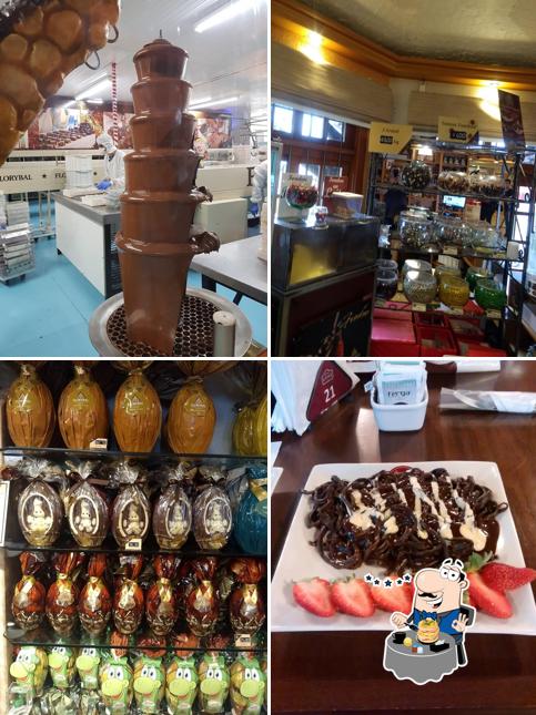 Comida em Florybal Chocolates - A Fábrica Mágica de gramado