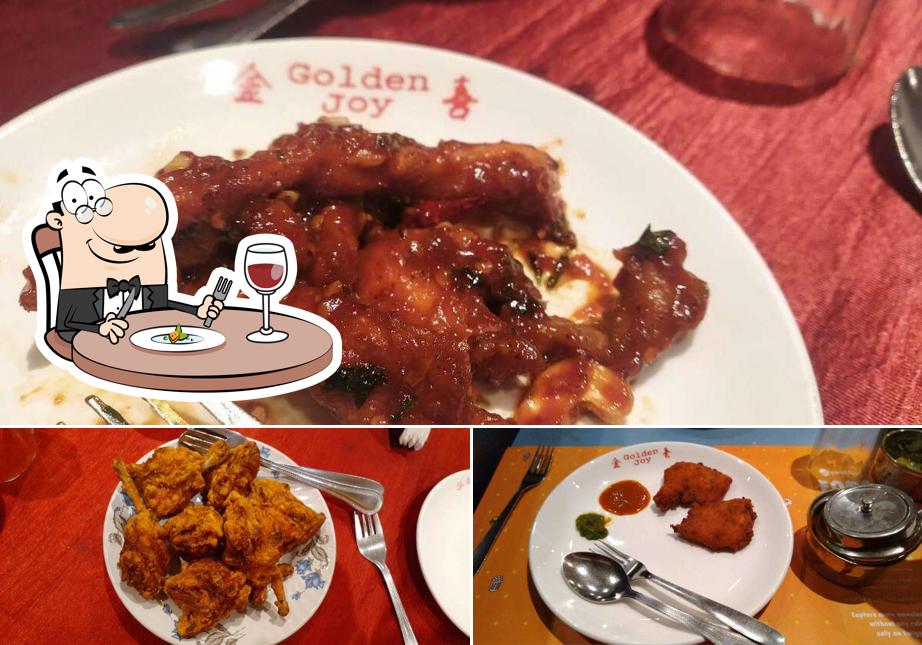 Food at Golden Joy Restaurant