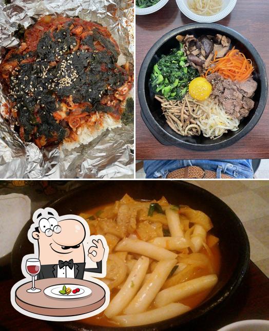 Food at Miga Korean Restaurant