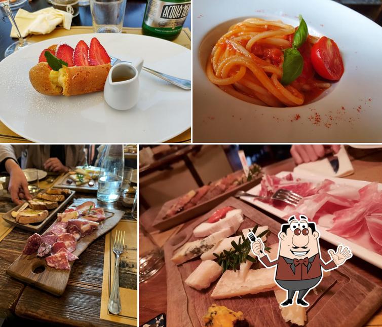 Platti al Osteria di Maccarese