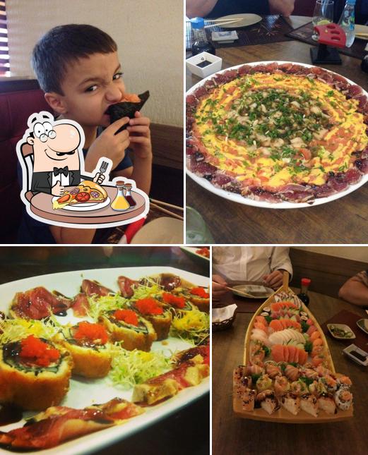 Consiga pizza no Sushi Mart