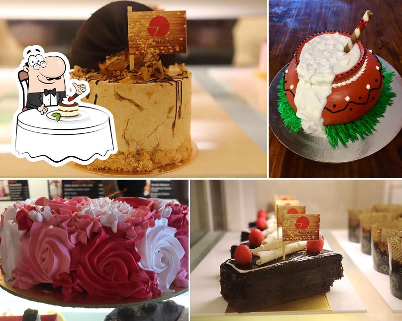 The Heaven - Bakery Cafe provides a range of desserts