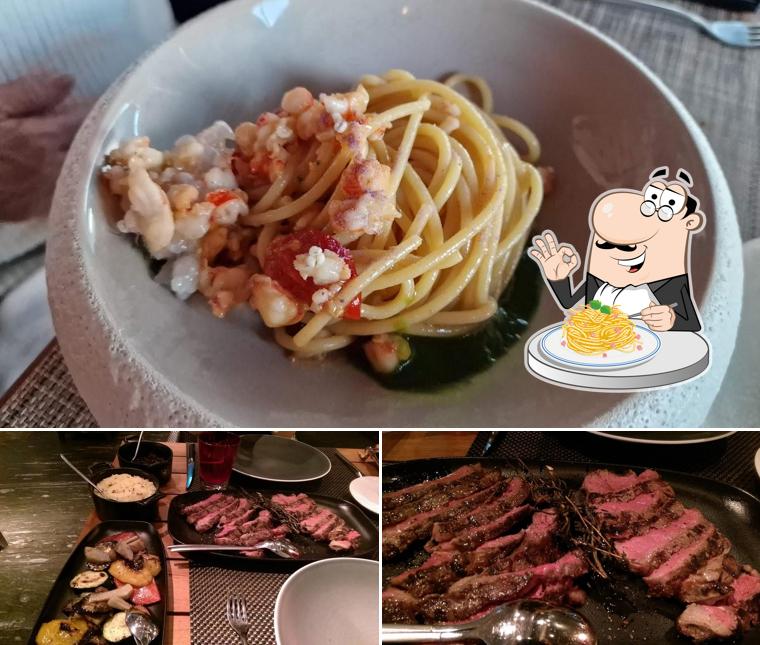 Spaghetti alla carbonara al Ristorante Seven