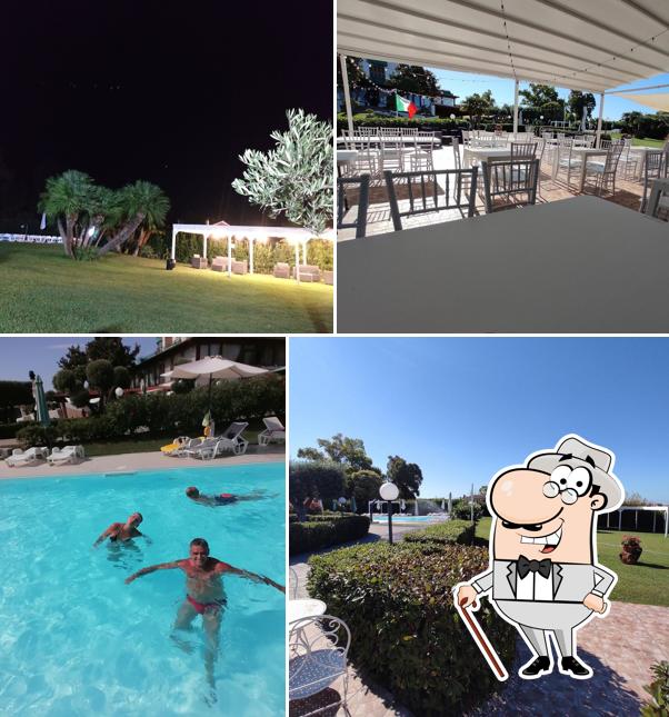 Puoi goderti l'aria fresca dal dehors di Villa Alessandra
