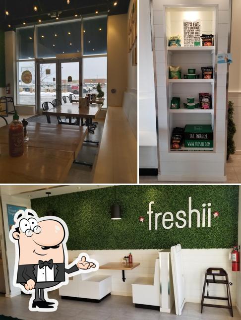 L'intérieur de Freshii