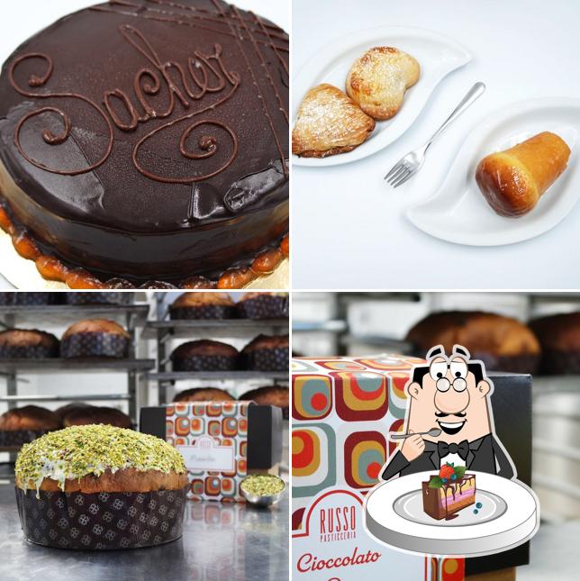 Torta al cioccolato al Pasticceria Bar Russo