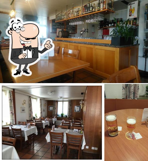The photo of Restaurant Landhaus’s interior and beer
