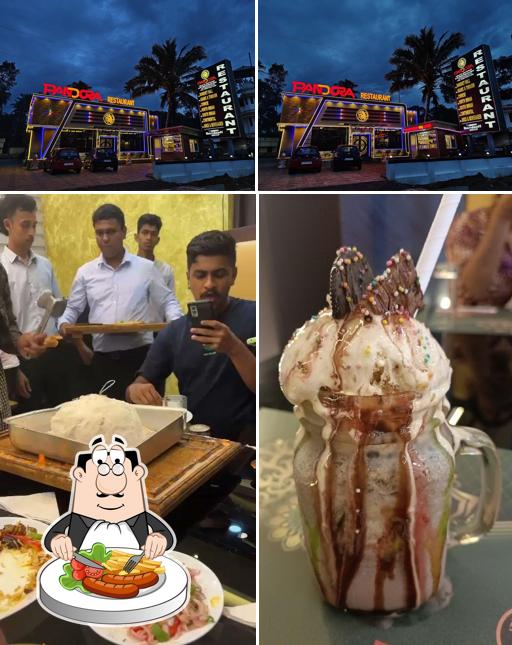 PANDORA RESTAURANT is distinguished by food and exterior