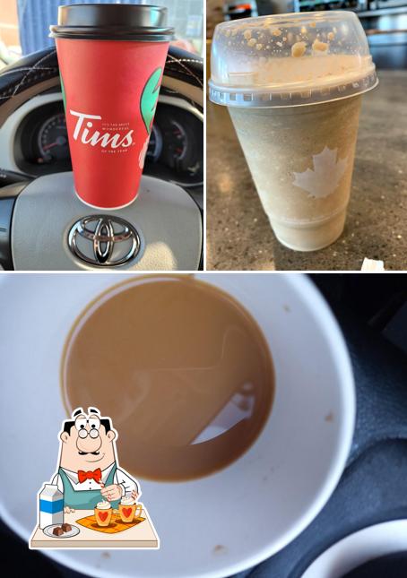 Profitez d'un verre à Tim Hortons