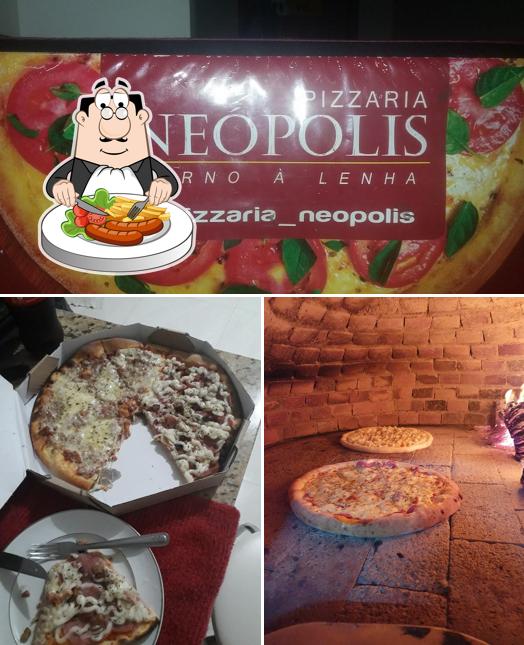 Comida em Pizzaria Neópolis Forno A Lenha