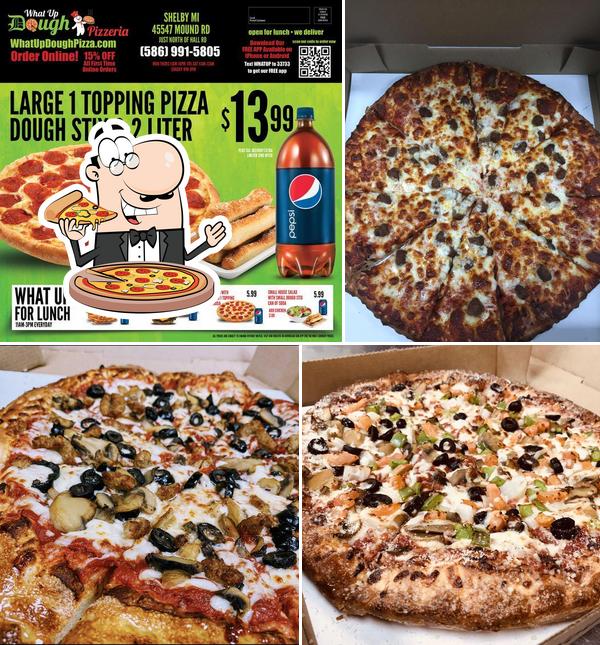 WHAT UP DOUGH PIZZERIA in Shelby charter Township - Restaurant menu and ...