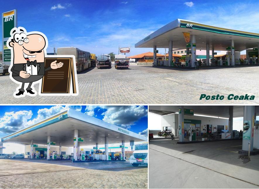 Veja imagens do exterior do Posto Petrobras