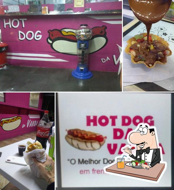 Comida em Hot Dog Da Vanda