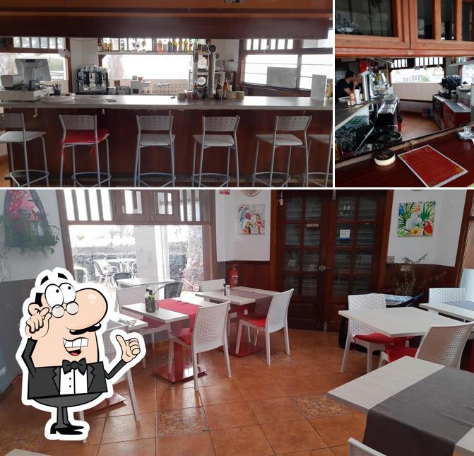 El interior de Lili´s Paradise Bar Cafetería