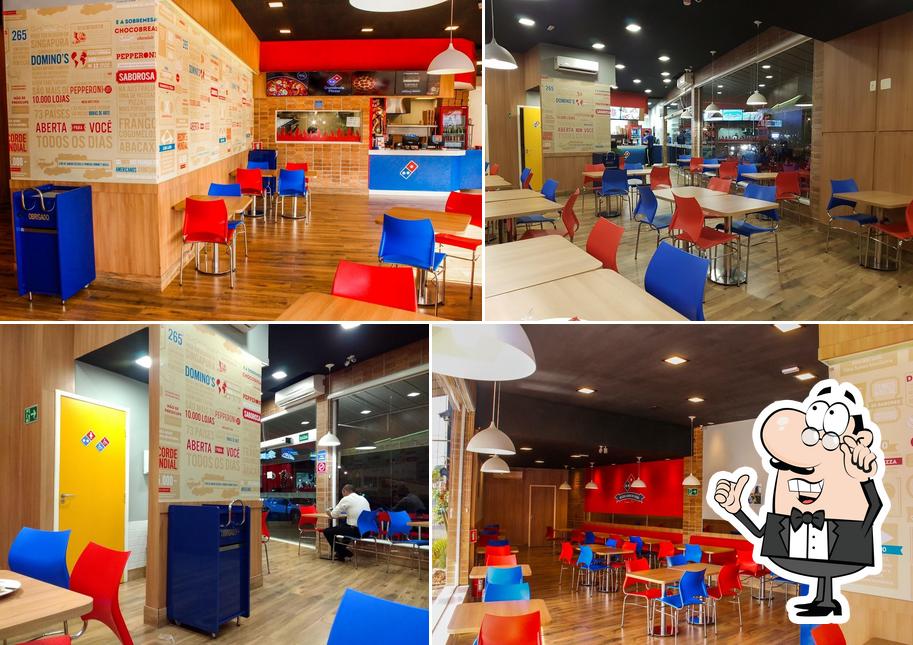 Veja imagens do interior do Domino’s Pizza