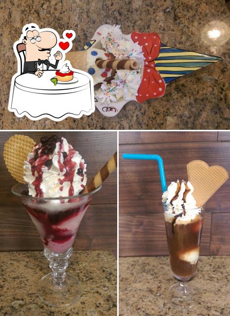 Vergesst nicht, ein Dessert im Eiscafé il Viale zu bestellen 