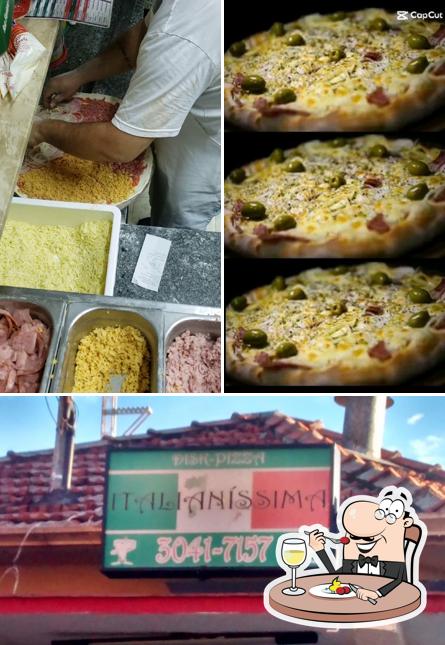 A imagem a Italianíssima’s comida e exterior