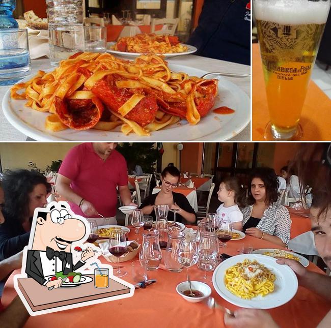 La Fiamma ristorante/pizzeria si caratterizza per la cibo e birra