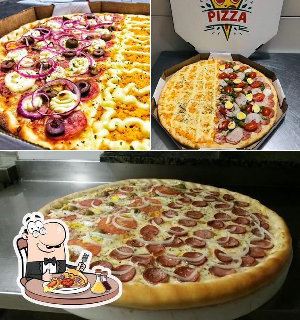 Experimente diversos tipos de pizza