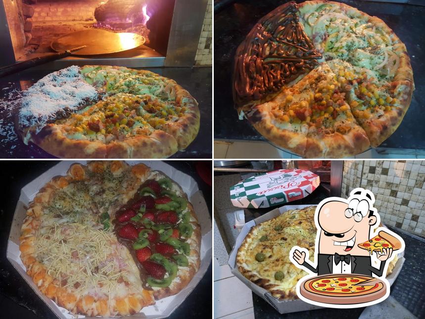 Experimente diversos variedades de pizza