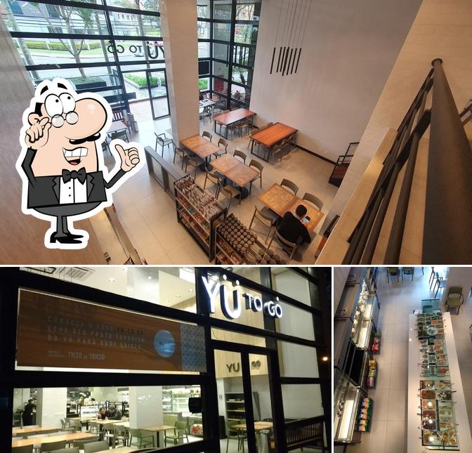 O interior do Yü Korean Taste - Restaurante e Café