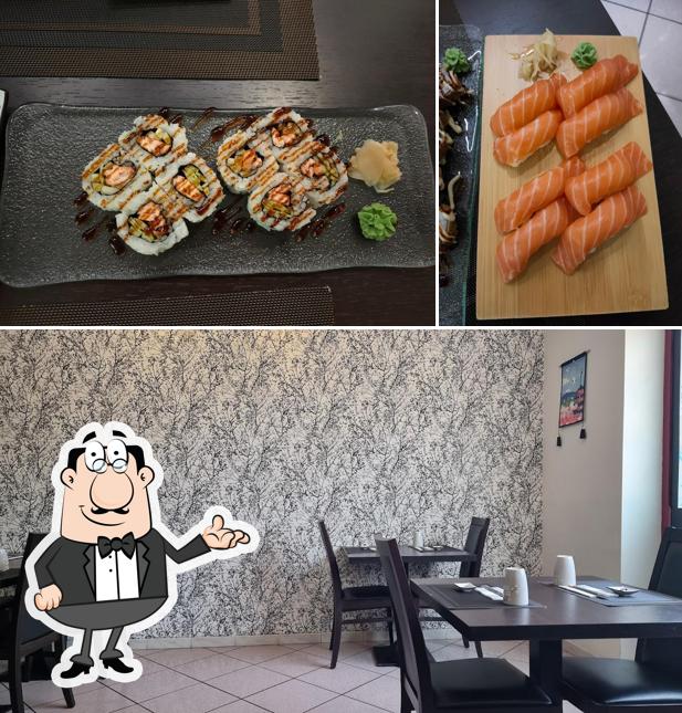 Gli interni di 8 1/2 Asian Restaurant & Sushi