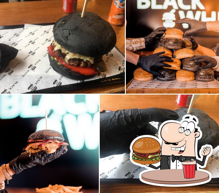 Les hamburgers de Black & White Burger Châtelet will conviendront une grande variété de goûts