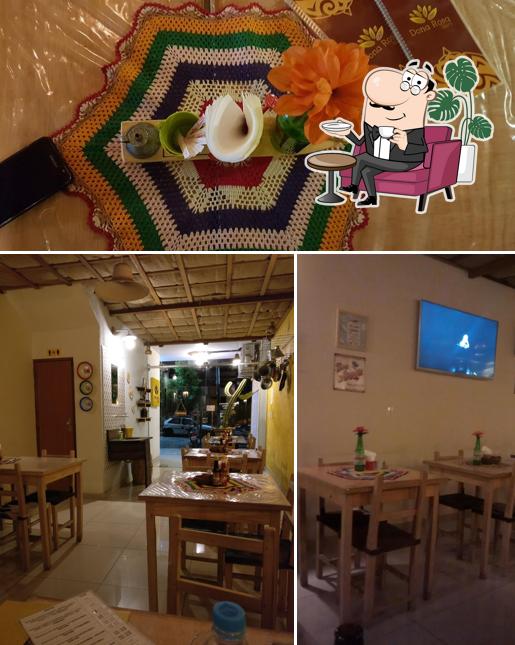 O Dona Rosa Bistrô se destaca pelo interior e comida