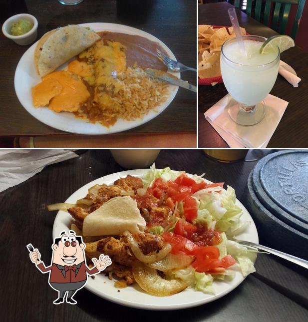 This is the image showing food and beverage at Larry's Original Mexican Restaurant