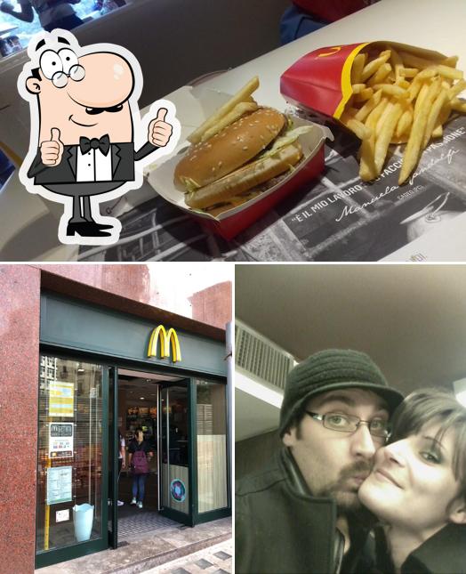 Ecco una foto di McDonald's