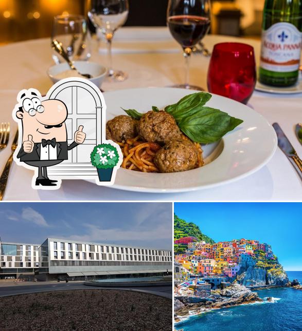 La immagine della esterno e vino di Gina Ristorante