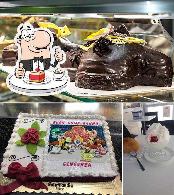 Gelatilandia S.R.L. serve un'ampia selezione di dessert