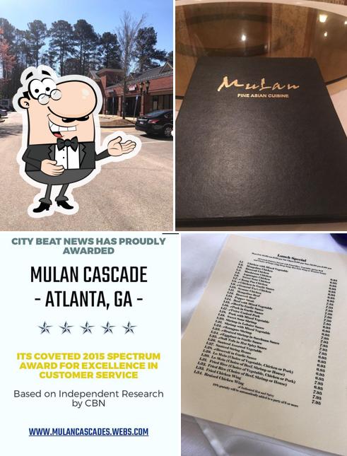 Mulan Asian Cuisine in Atlanta Restaurant menu and reviews