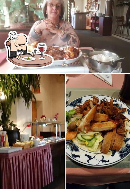 Essen im Chinarestaurant Peking