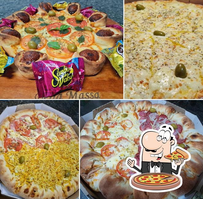 Consiga pizza no Bella Massa Pizzas e Esfihas