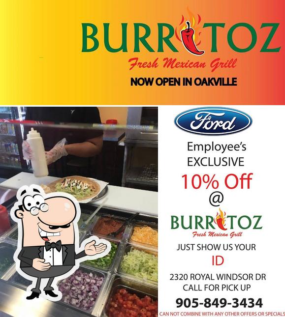 Burritoz Fresh Mexican Grill, 2320 Royal Windsor Dr in Oakville