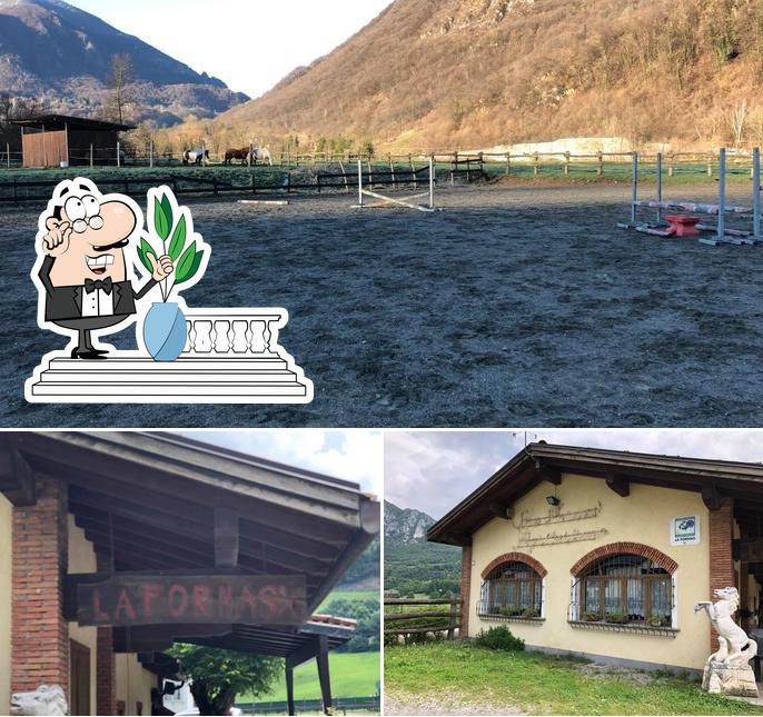 Gli esterni di Agriturismo La Fornas