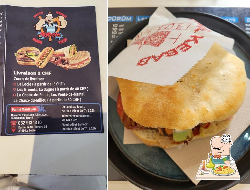 Platti al Pizzeria Kebab Popeye Sàrl