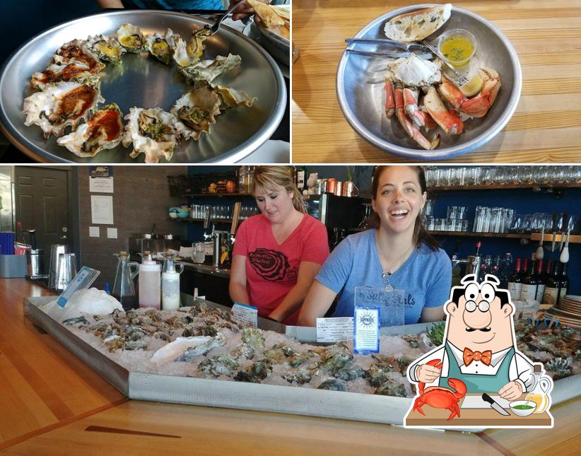 Try out seafood at Salty Girls Seafood Co