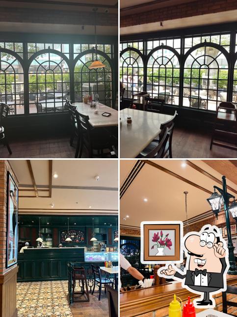 The interior of Big Chill Cafe