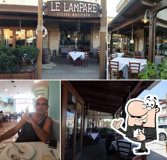 See this pic of Le Lampare
