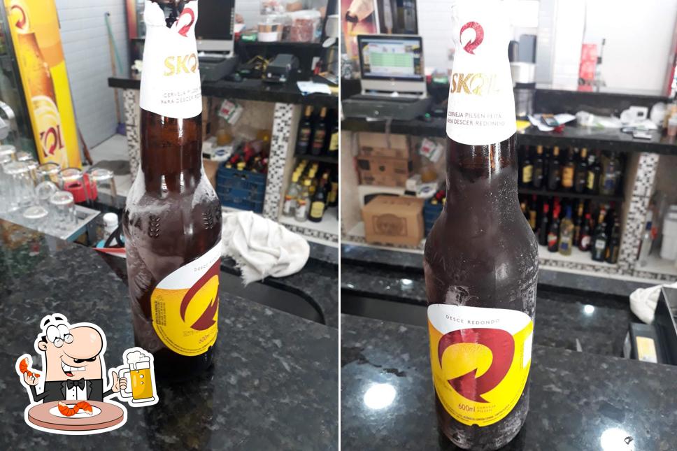 Você pode tomar um copo de cerveja leve ou escura