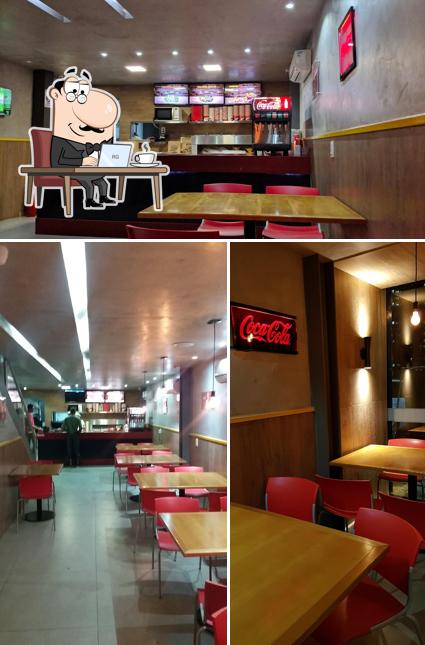 O interior do BFC - Brazilian Fried Chicken