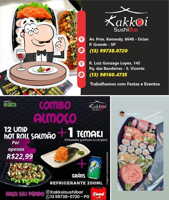 Comida em Kakkoi Sushi Bar