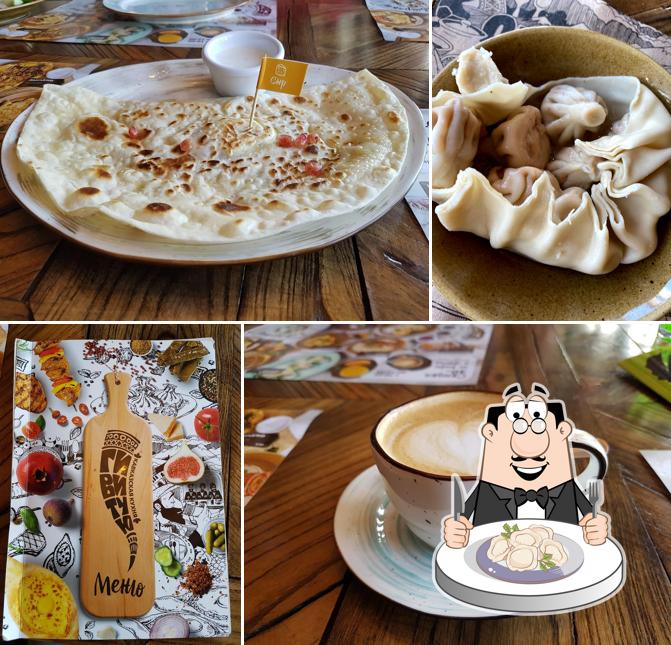 Empanadillas chinas en Ресторан кавказской кухни "Гиви Ту Ю"