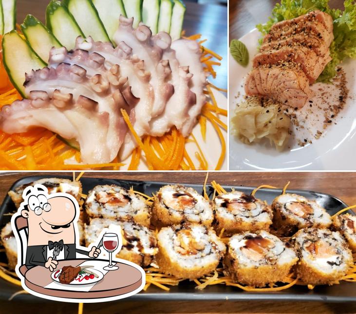 Escolha refeições de carne no Sushi Lounge