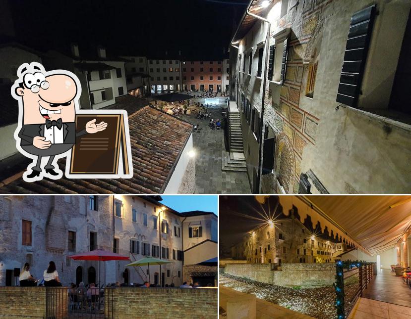 L'area esterna è una caratteristica importante di Corte del Castello