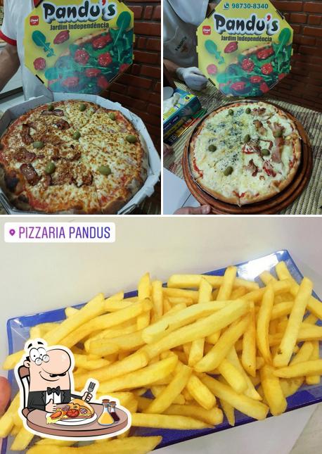 Peça diferentes estilos de pizza