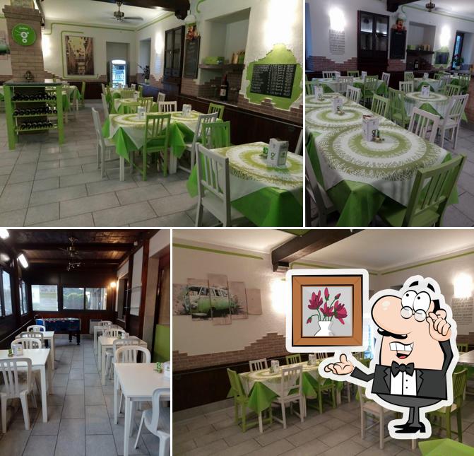 Gli interni di BAR Trattoria CÀ MIA