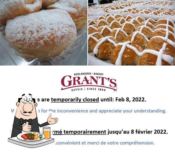 Nourriture à Boulangerie Grant's